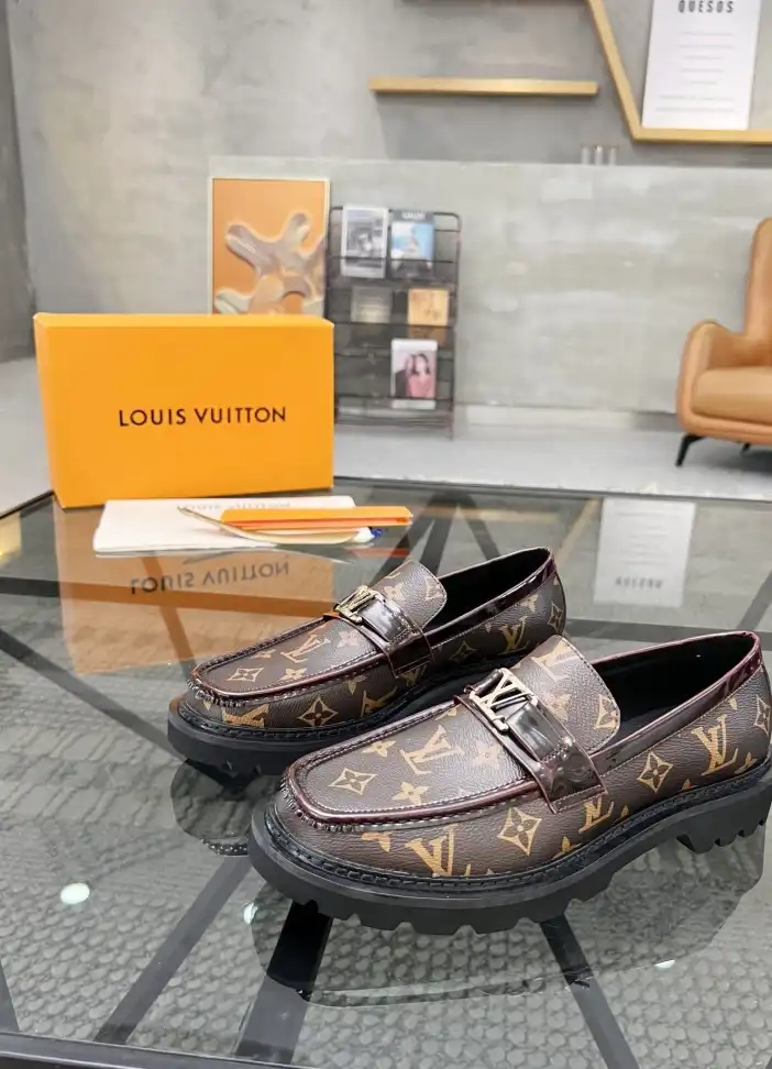 hype LV Leather Shoes