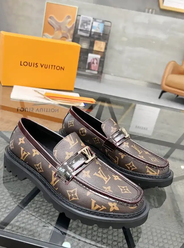 hype LV Leather Shoes