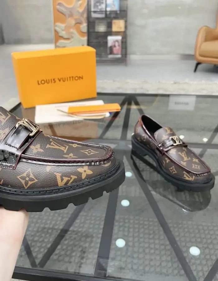 hype LV Leather Shoes