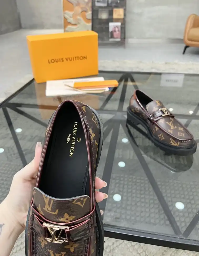 hype LV Leather Shoes