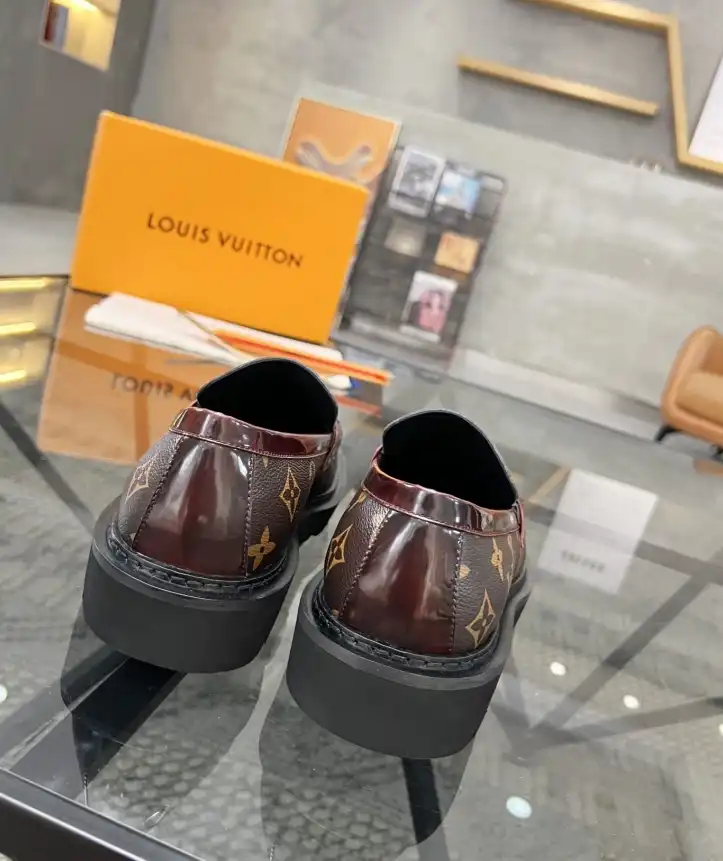 hype LV Leather Shoes