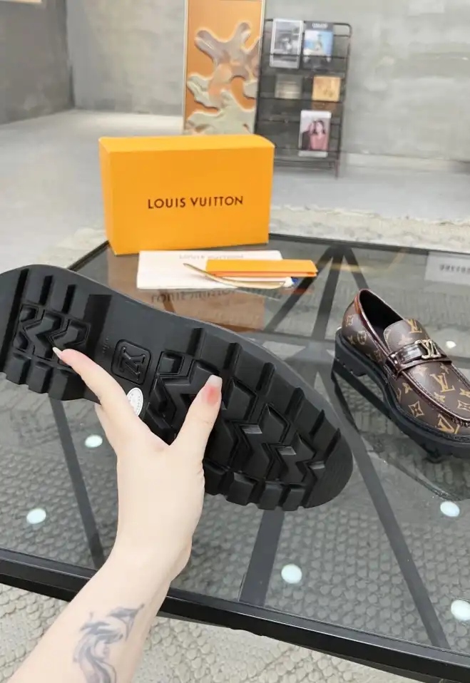 hype LV Leather Shoes