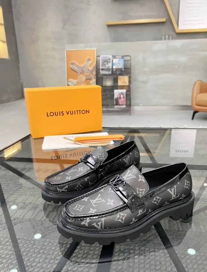 hype LV Leather Shoes