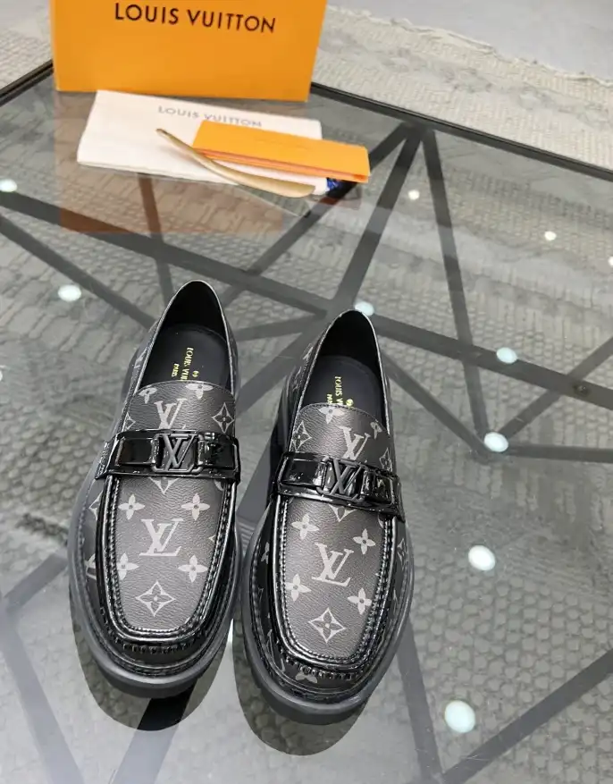 hype LV Leather Shoes