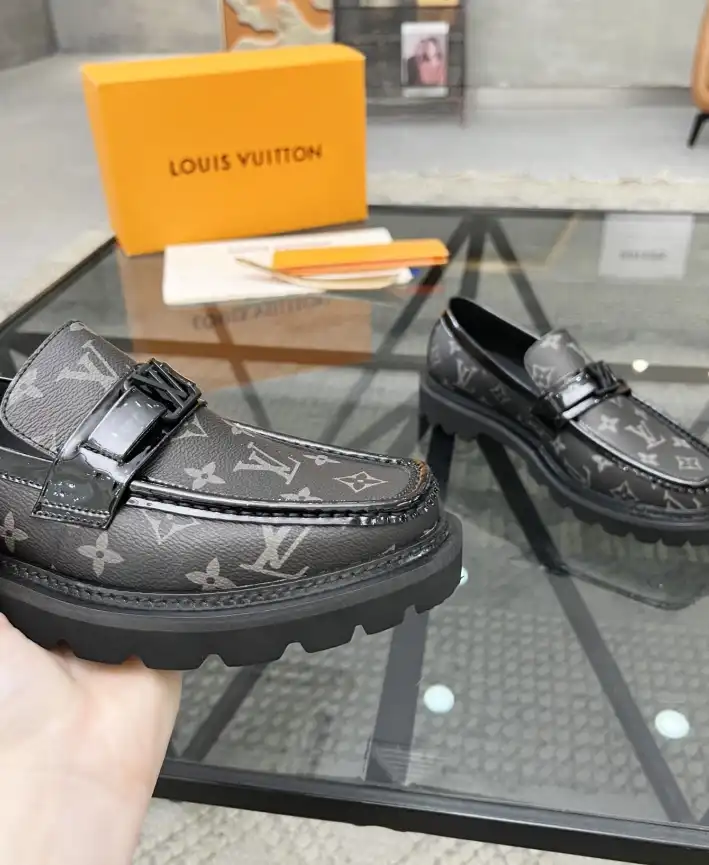 hype LV Leather Shoes