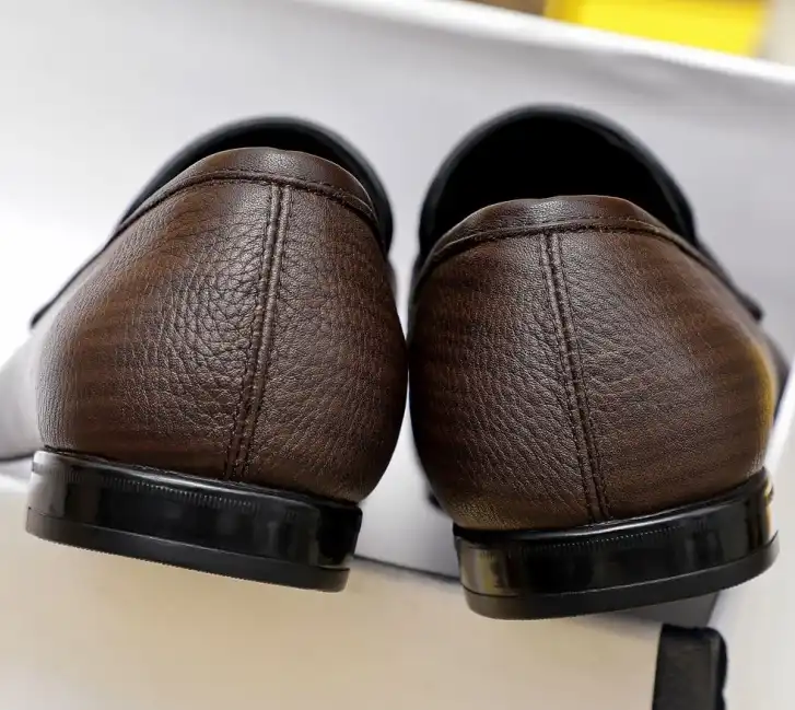 hype Fendi Leather Shoes