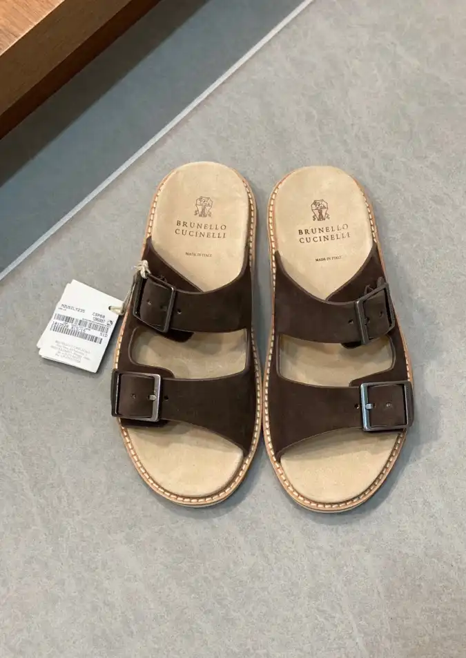 hype Brunello Cucinelli Slippers