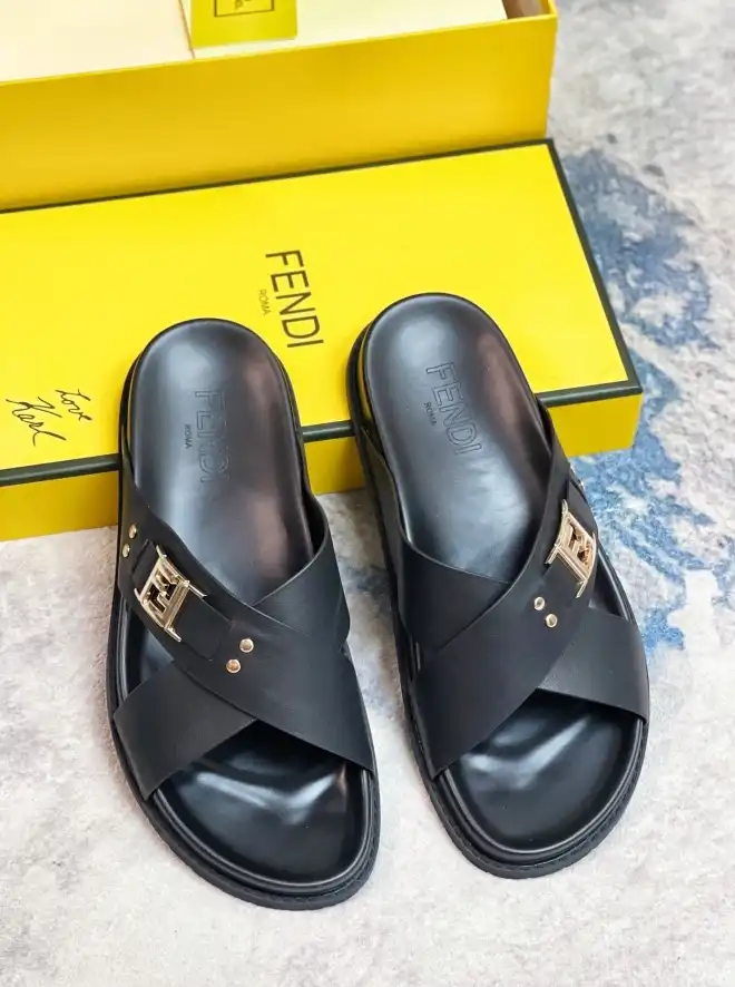 hype Fendi Slippers