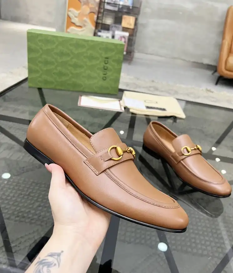 hype Gucci Leather Shoes