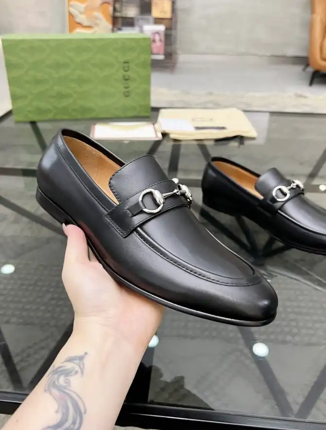 hype Gucci Leather Shoes