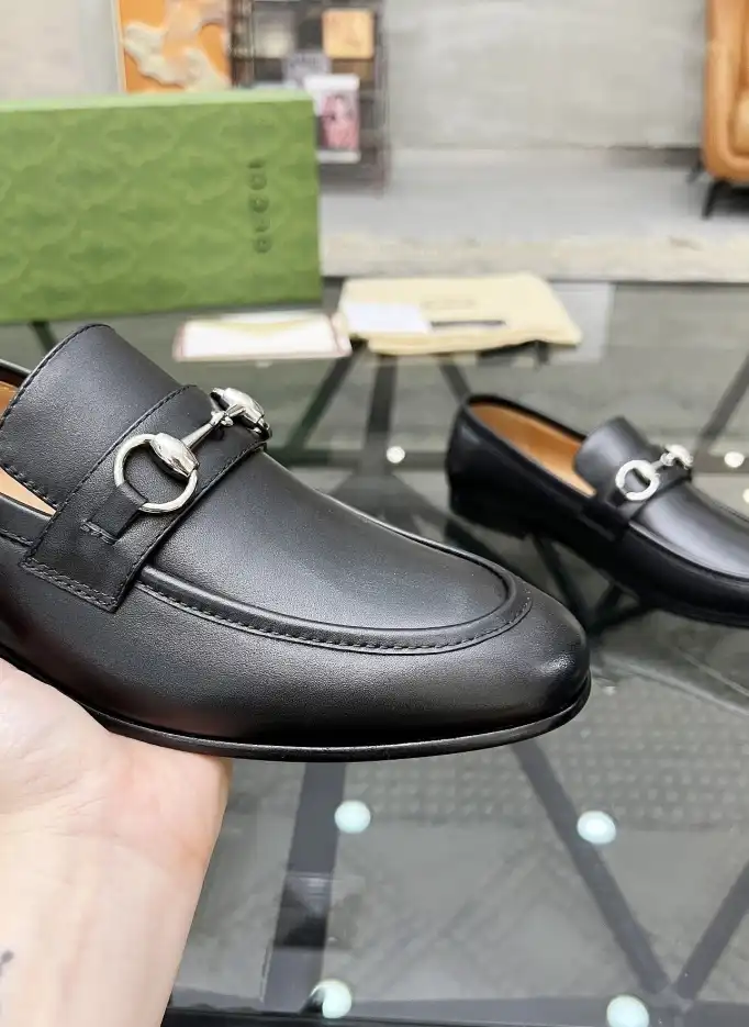 hype Gucci Leather Shoes