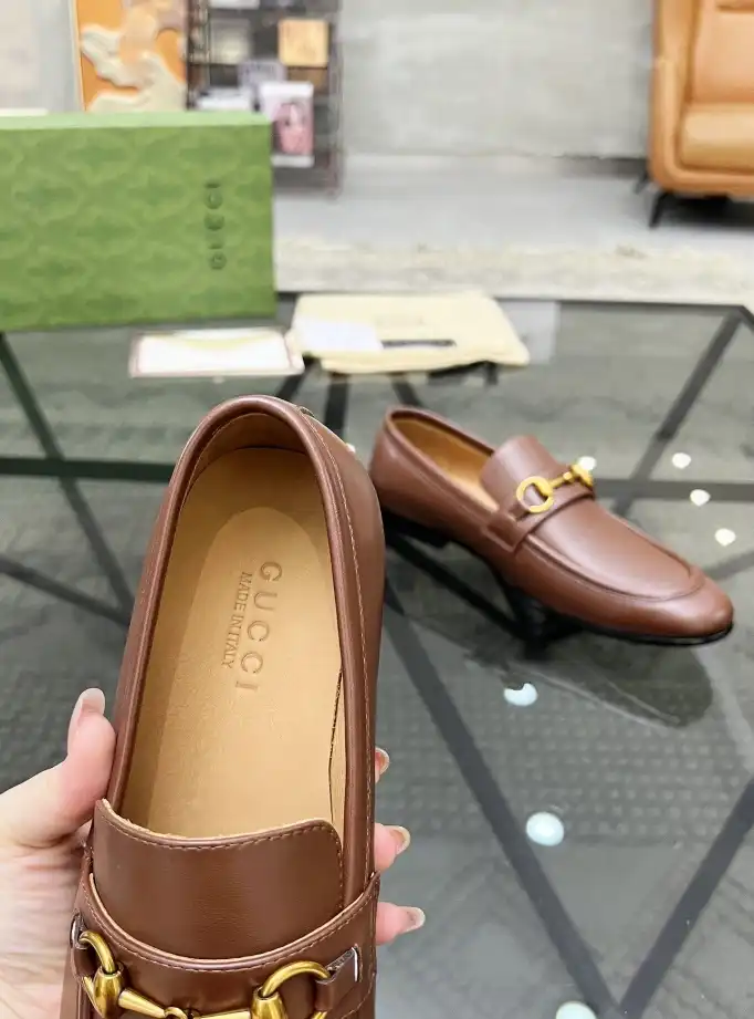 hype Gucci Leather Shoes