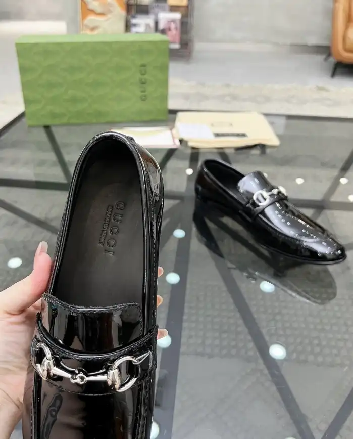 hype Gucci Leather Shoes