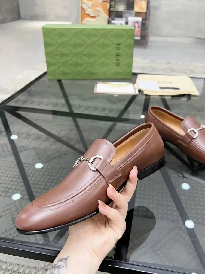 hype Gucci Leather Shoes