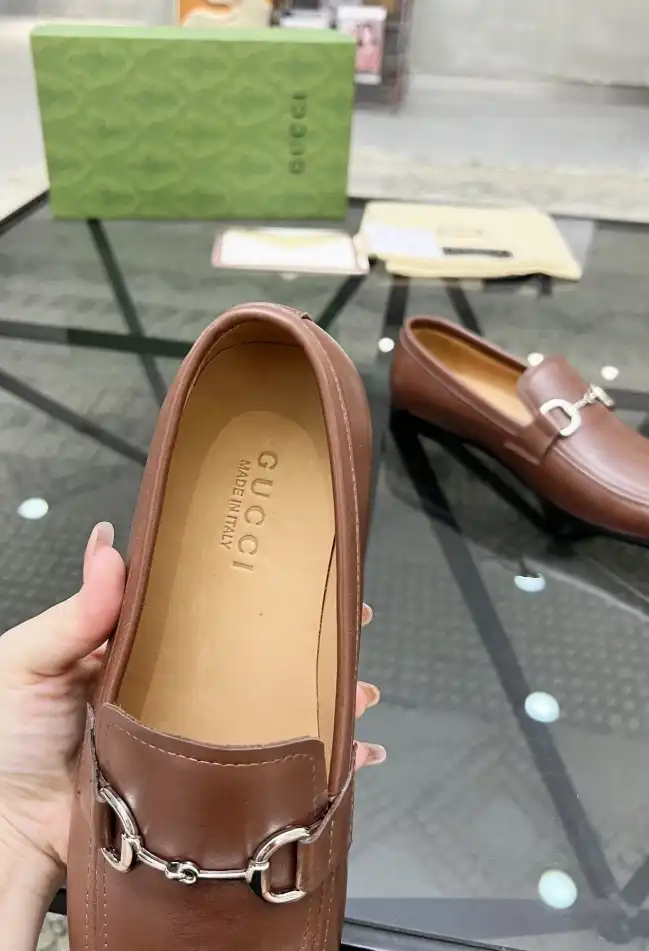 hype Gucci Leather Shoes