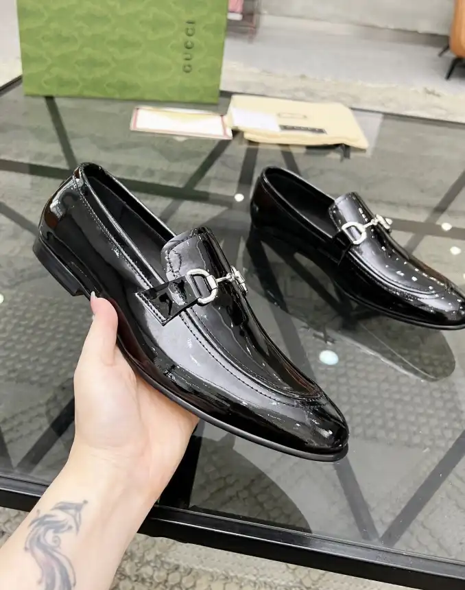 hype Gucci Leather Shoes