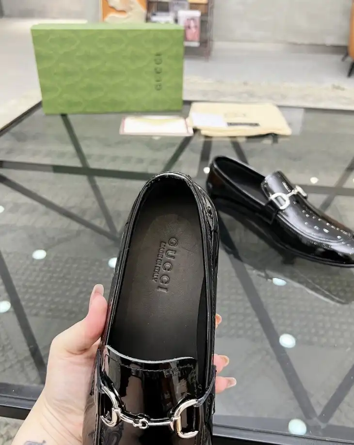 hype Gucci Leather Shoes