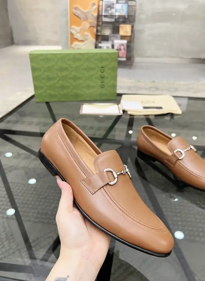 hype Gucci Leather Shoes