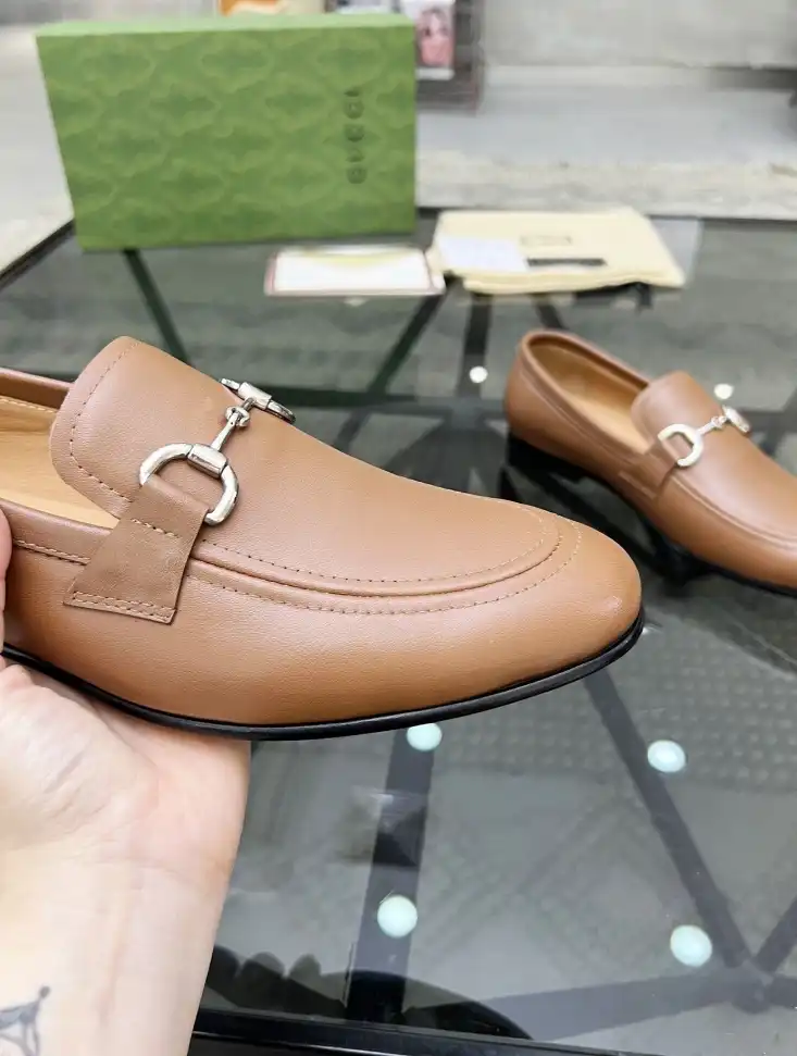 hype Gucci Leather Shoes