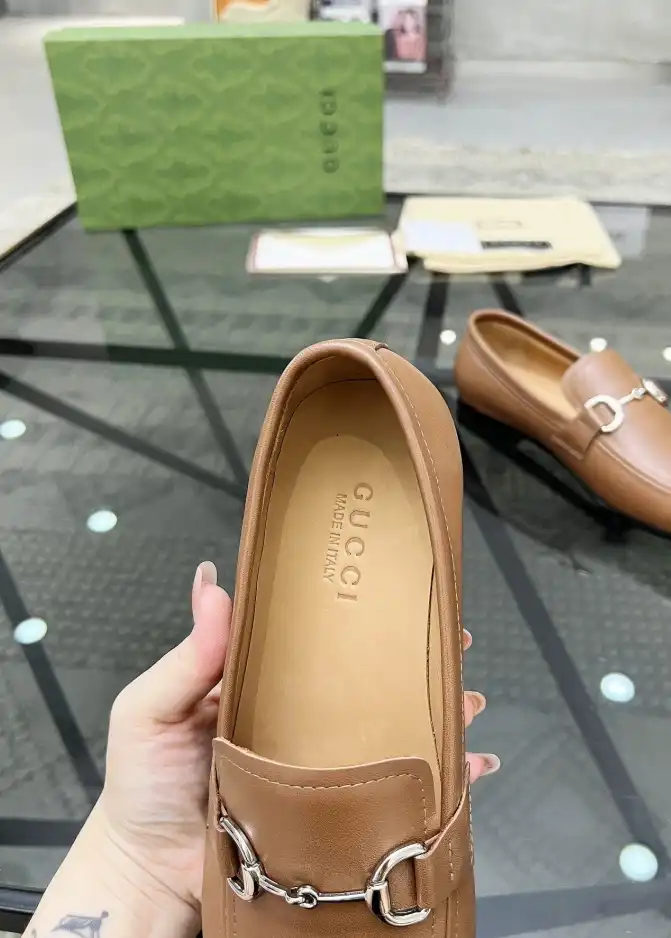 hype Gucci Leather Shoes