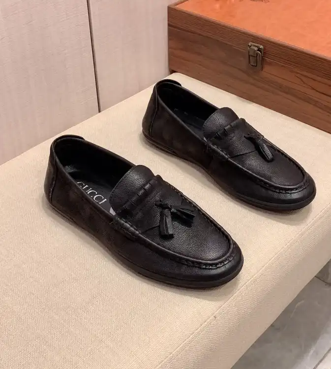 hype Gucci Leather Shoes