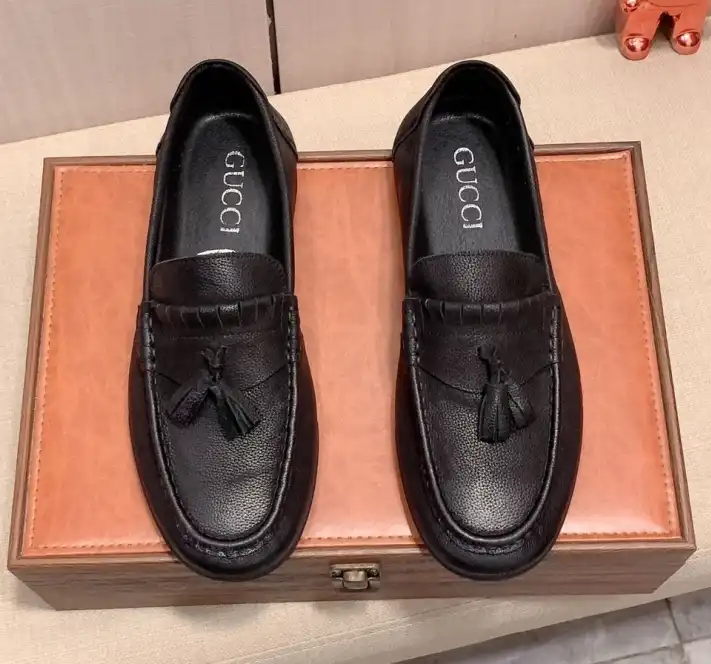 hype Gucci Leather Shoes