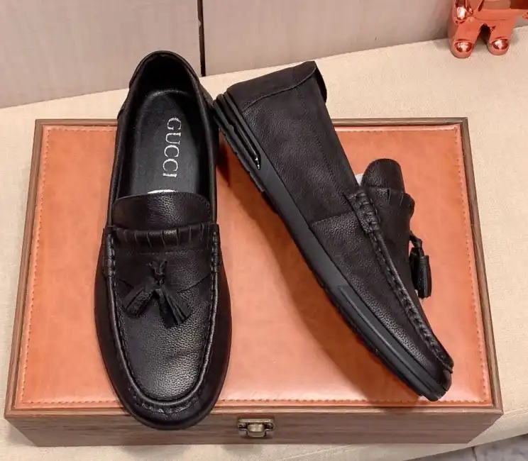 hype Gucci Leather Shoes