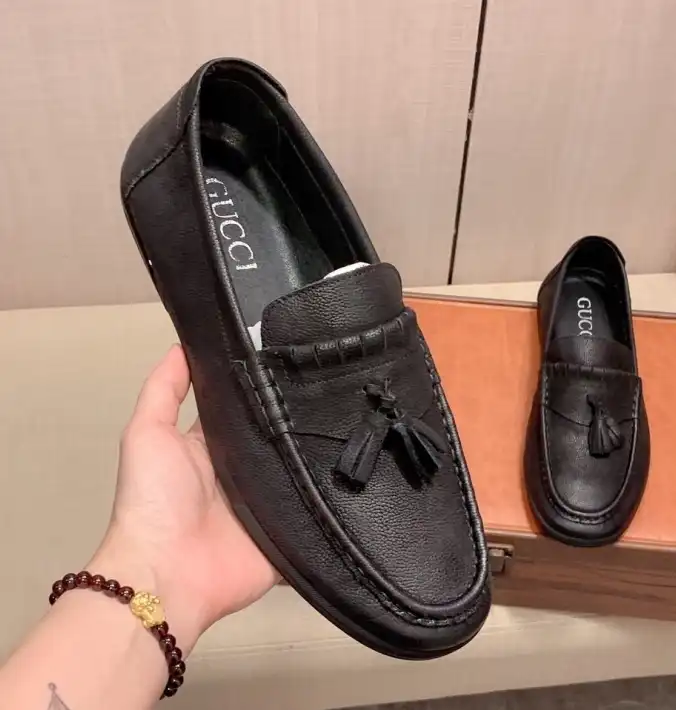 hype Gucci Leather Shoes