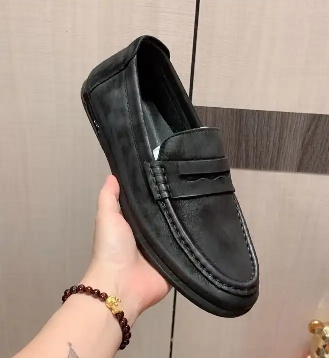 hype Prada Leather Shoes