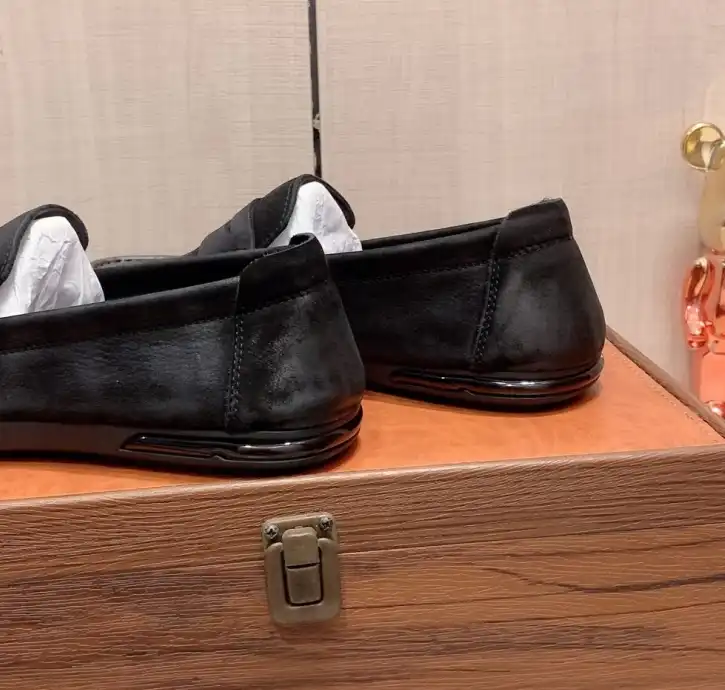 hype Prada Leather Shoes