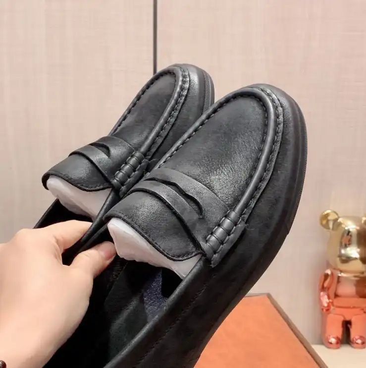 hype Prada Leather Shoes