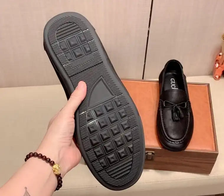 hype Gucci Leather Shoes