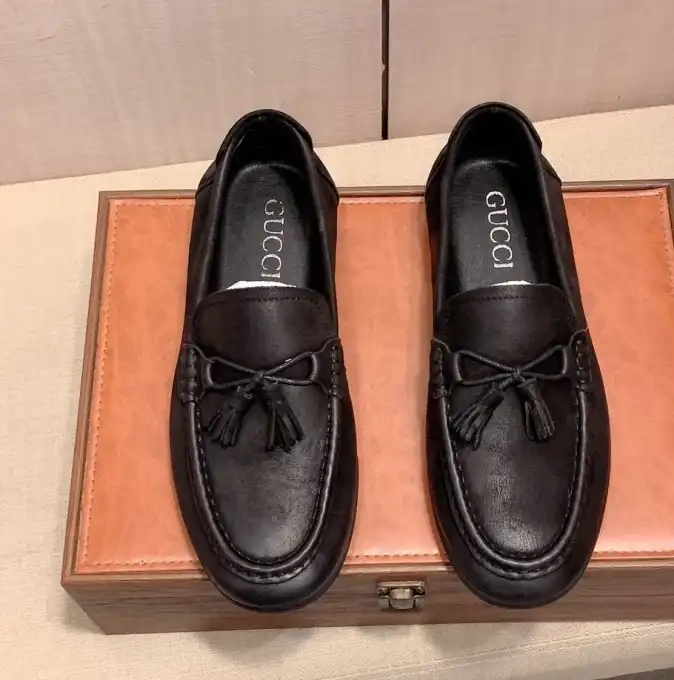 hype Gucci Leather Shoes