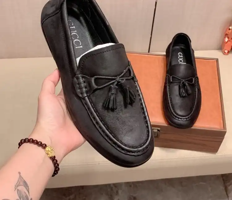 hype Gucci Leather Shoes