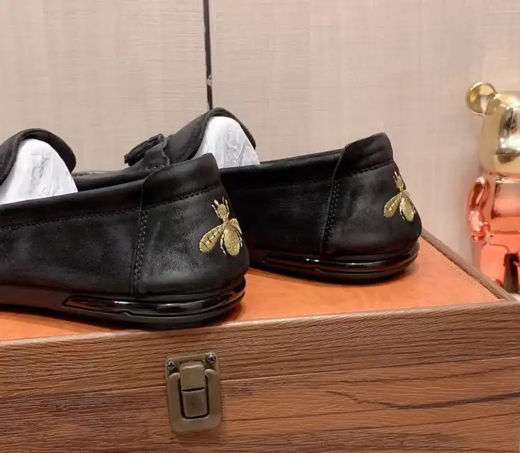 hype Gucci Leather Shoes