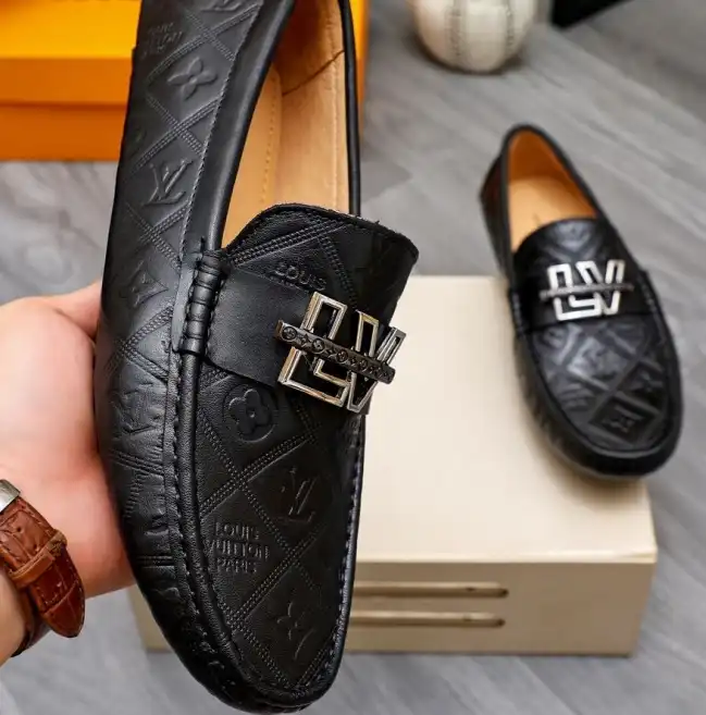 hype LV Leather Shoes