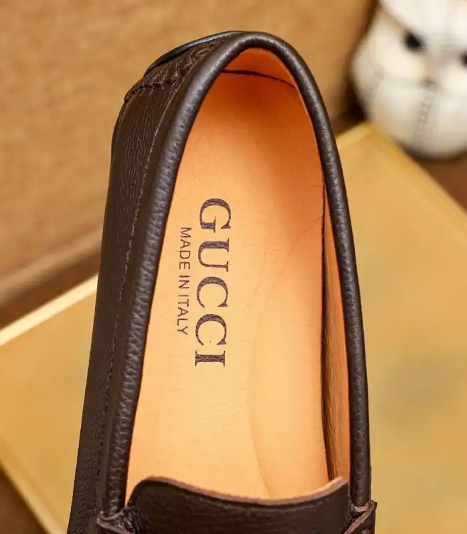 hype Gucci Leather Shoes