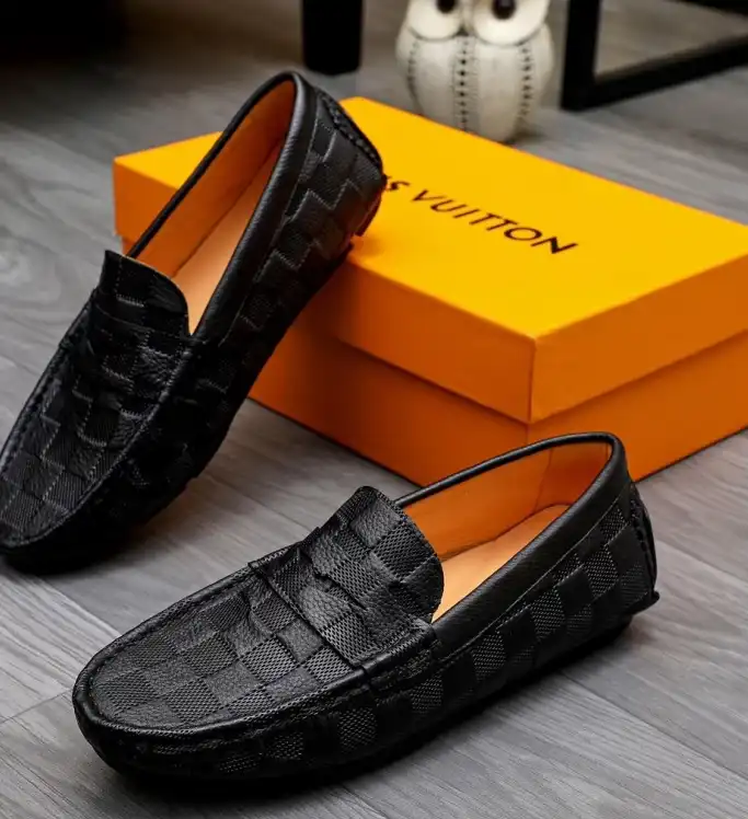 hype LV Leather Shoes