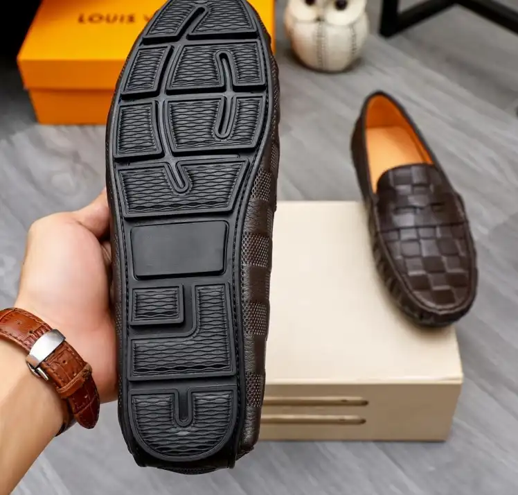 hype LV Leather Shoes