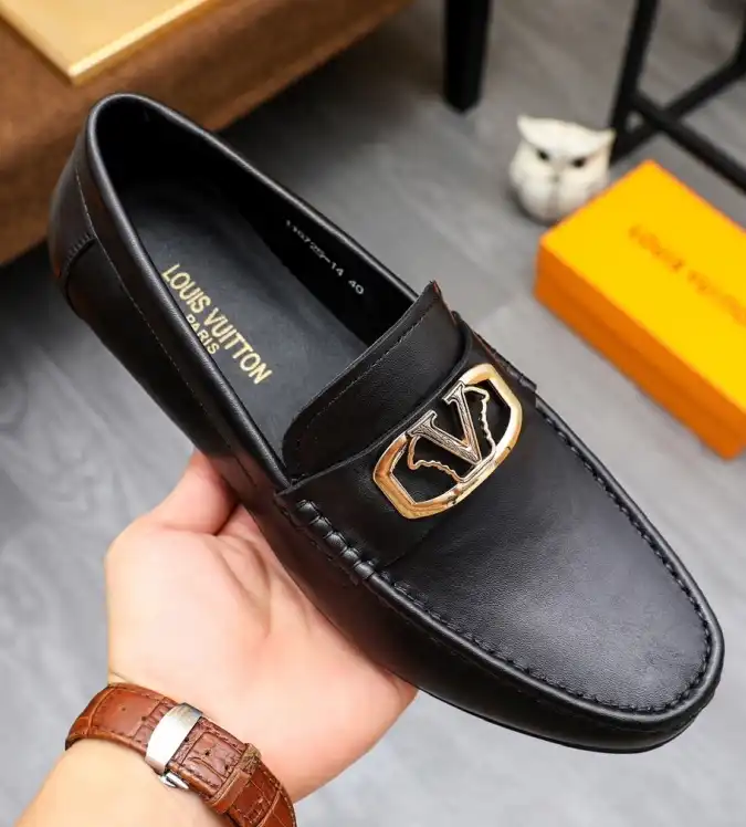 hype LV Leather Shoes