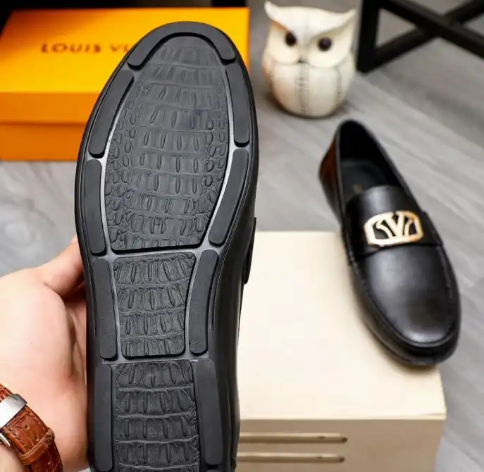 hype LV Leather Shoes