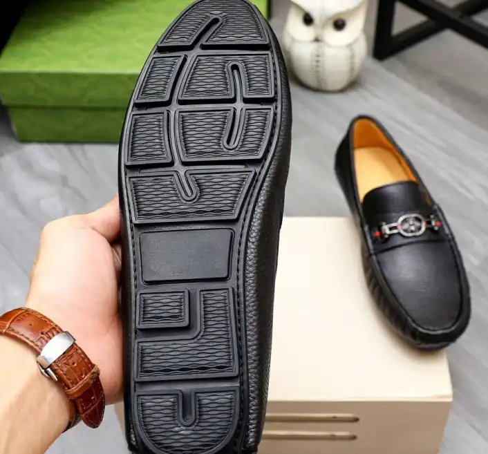 hype Gucci Leather Shoes