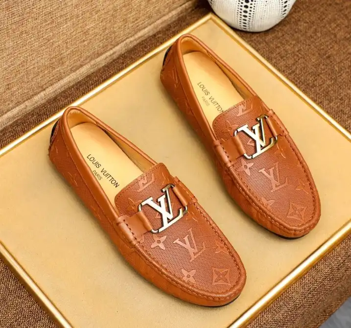 hype LV Leather Shoes