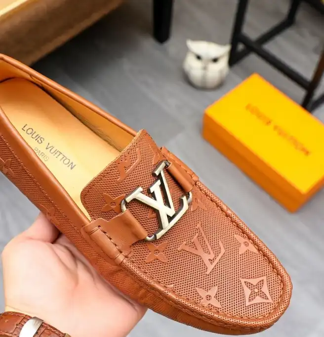 hype LV Leather Shoes