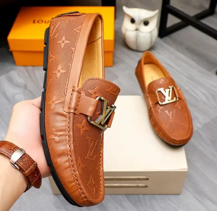 hype LV Leather Shoes