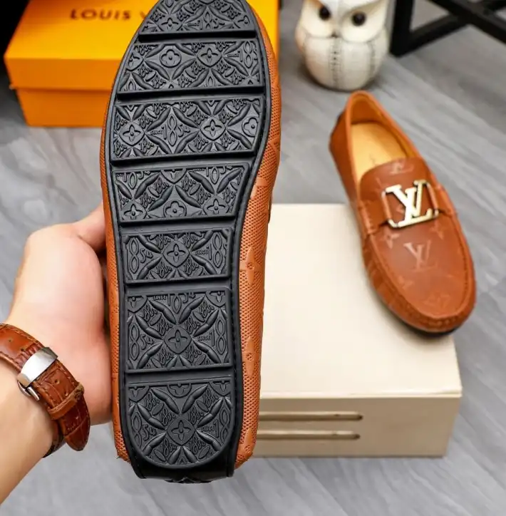 hype LV Leather Shoes