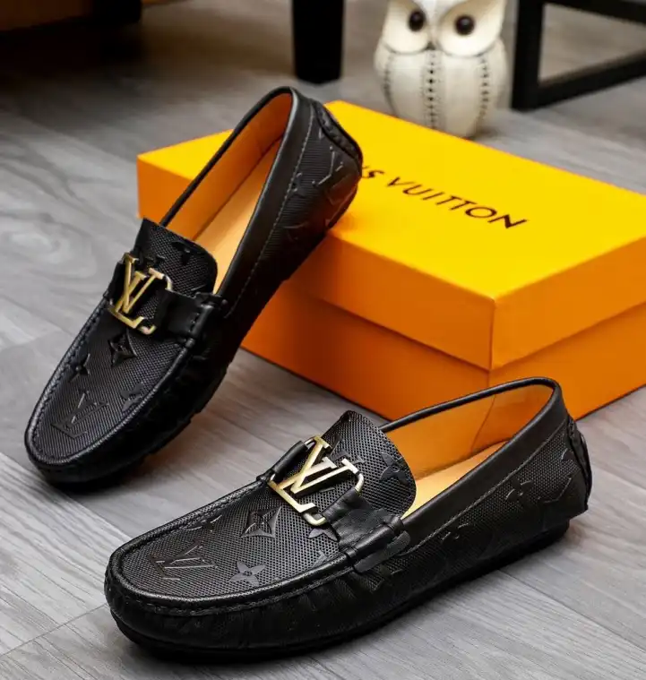 hype LV Leather Shoes