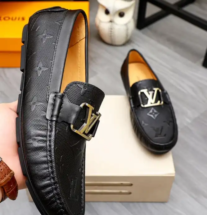 hype LV Leather Shoes