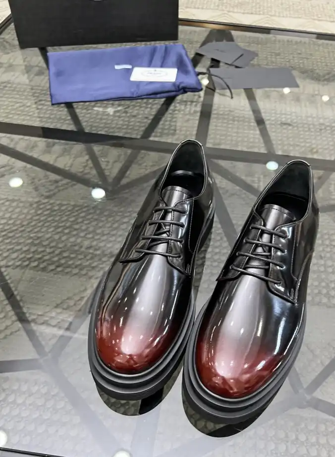 hype Prada Leather Shoes