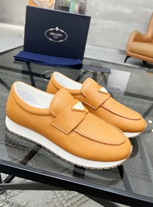 hype Prada Leather Shoes